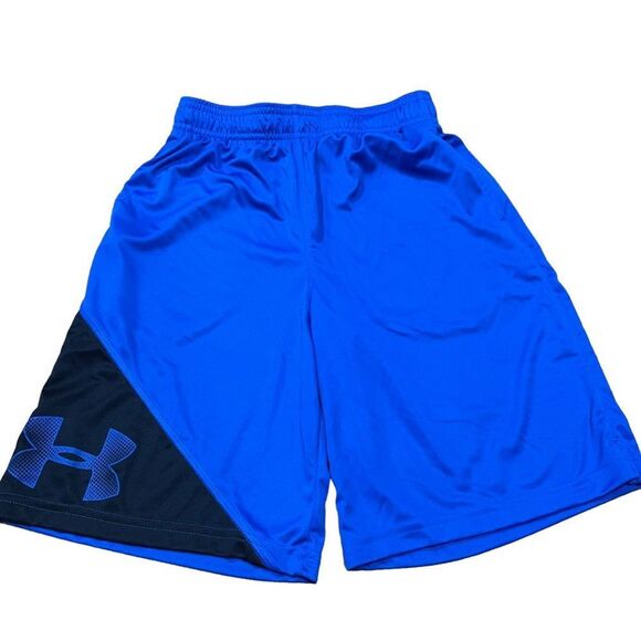 Under Armour Blue Activewear Shorts - Picture 1 of 3